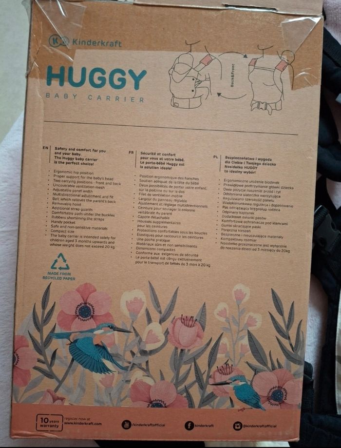 Porte bébé kinderkraft - photo numéro 4
