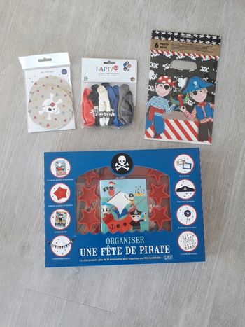 Kit d'anniversaire pirate 