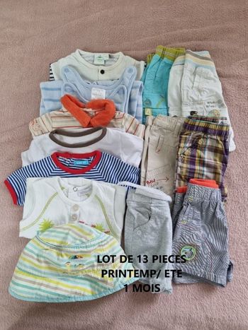 Lot de 13 pièces été