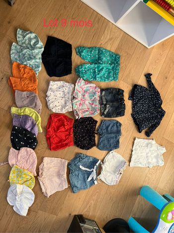 Lot short 9 mois