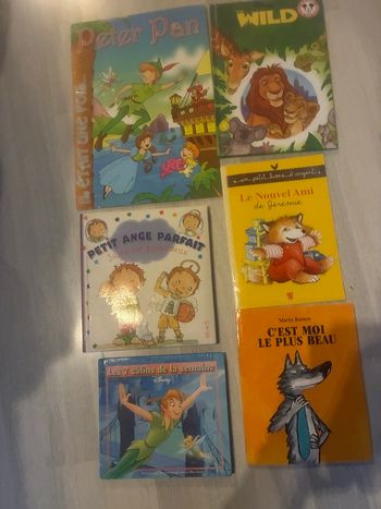 Lot de 6 livres pour enfants 
