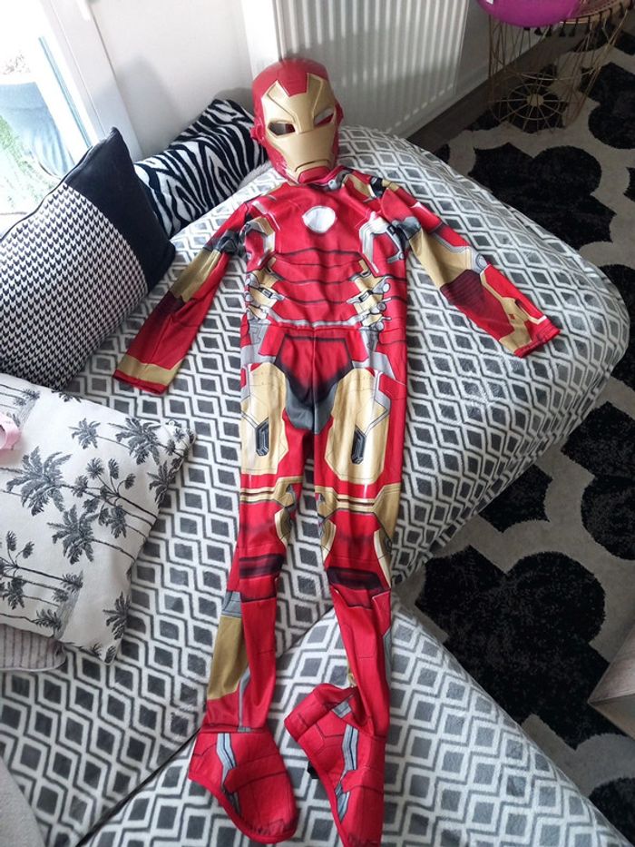 Déguisement iron man 8 10 ans