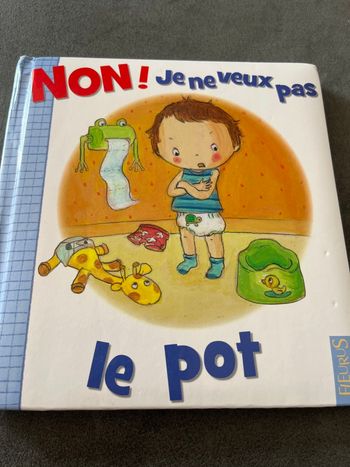 Livre bébé non je ne veux pas le pot