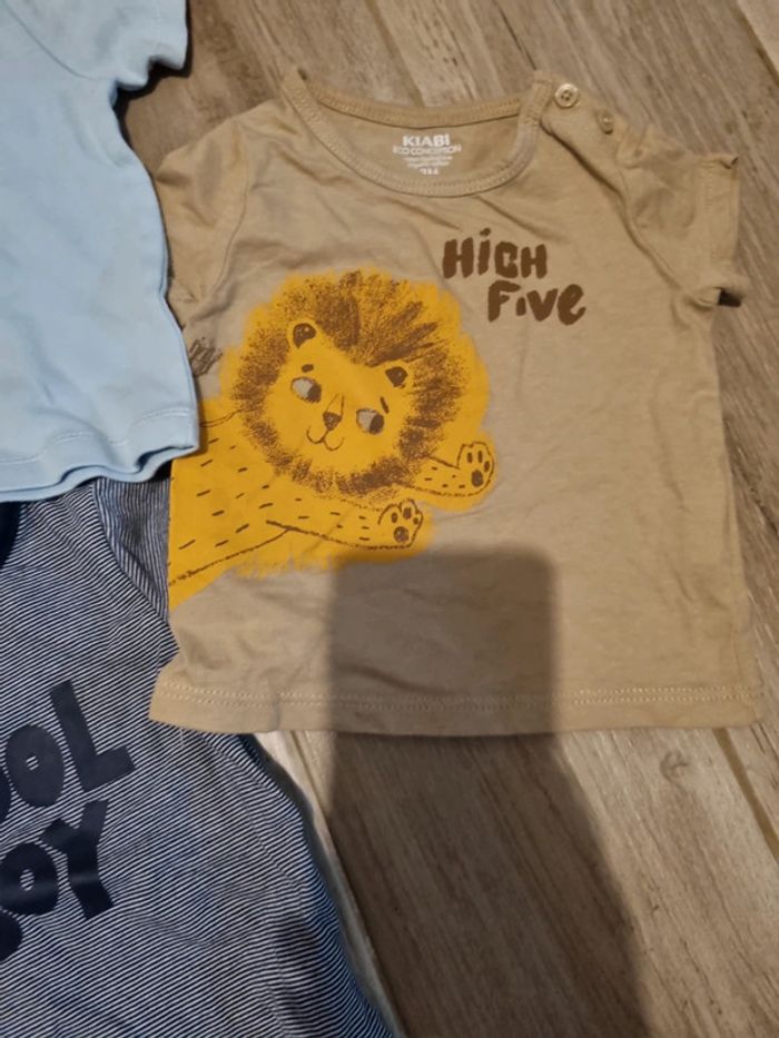 Lot de 4 t-shirt manches courtes 3 mois - photo numéro 5