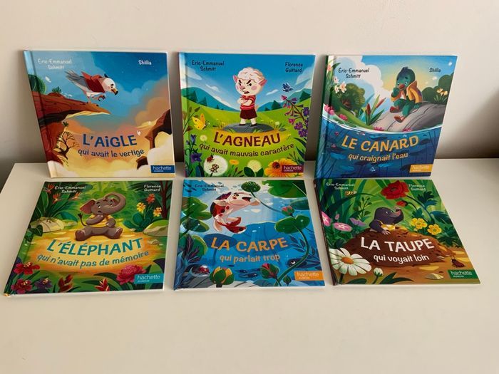 Lot de 6 livres Mc Donalds Contes d’animaux étonnants
