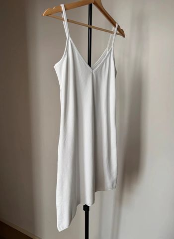Robe blanche courte Y2K