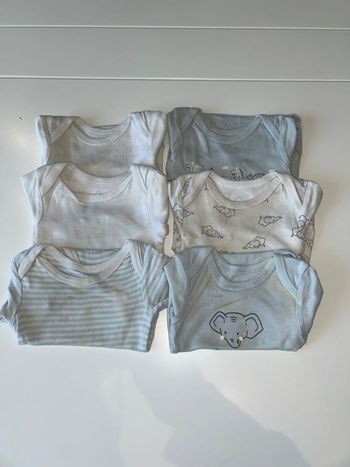 Lot de bodies manche courte 3 mois