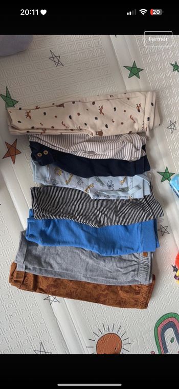 Lot de pantalon bébé
