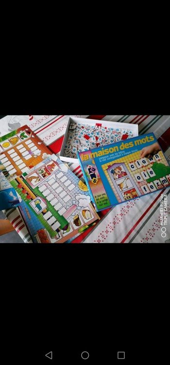 Jeu la maison des mots