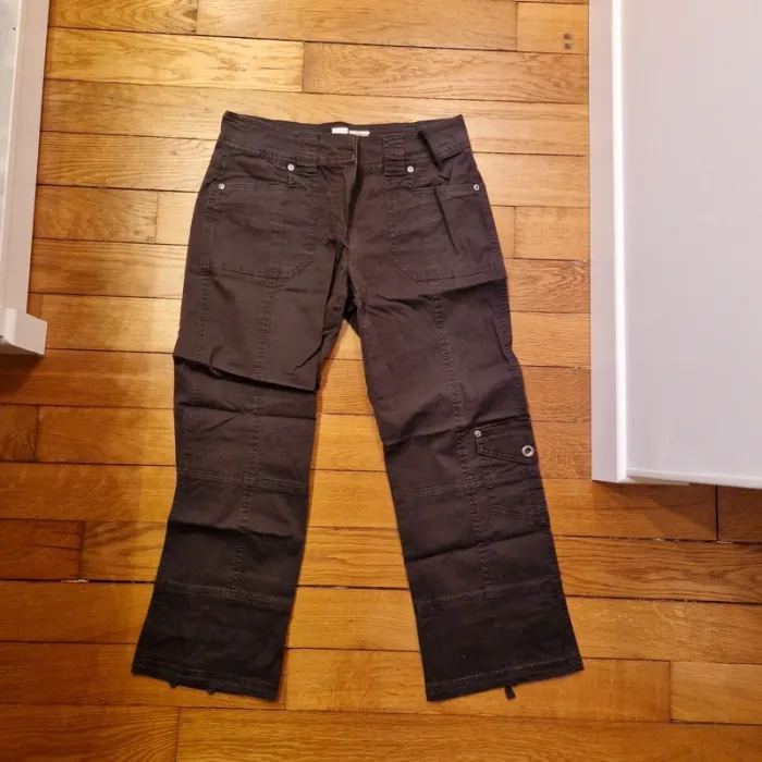 Pantacourt marron femme - Camaïeu - T38