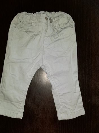 Pantalon gris clair 6 mois