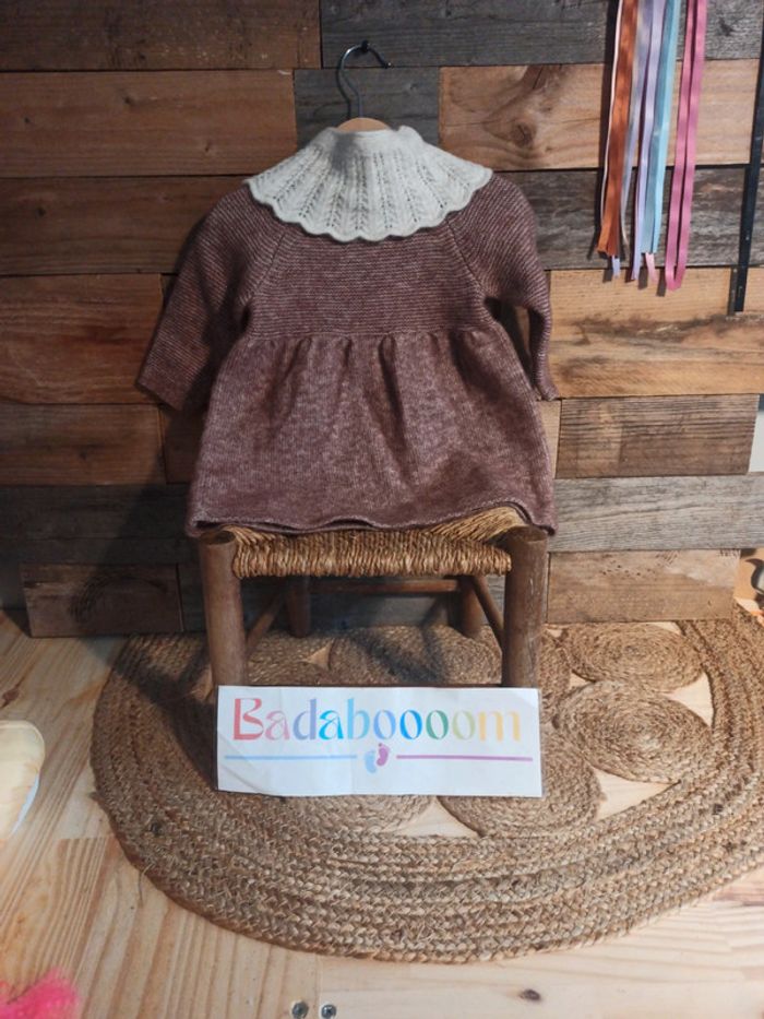 Robe laine 6 mois enfant tbe