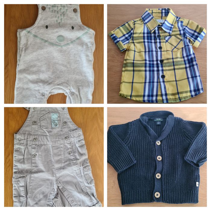 Lot bodys, salopettes, chemise, gilet 3 mois - photo numéro 3
