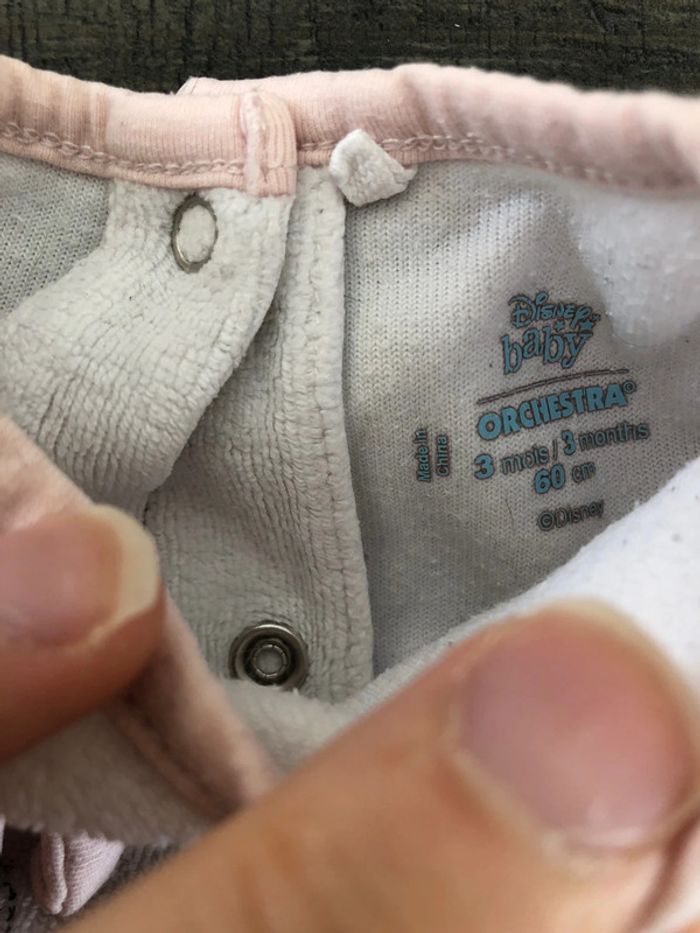 Pyjama bébé, taille 3 mois, orchestra - photo numéro 3