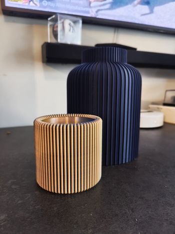 Vase bleu