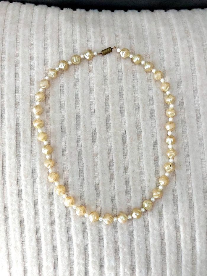 Magnifique collier de perles vintage nacrées - photo numéro 6