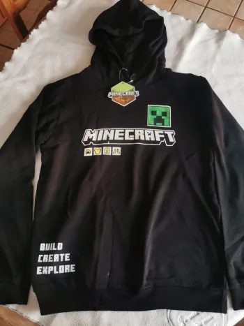 Pull minecraft  taille xs neuf