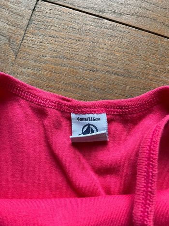 Débardeur rouge-rose Petit Bateau 6 ans - photo numéro 5
