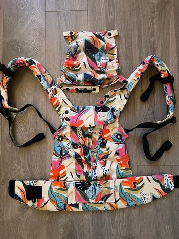🧡🩵Portage préformé prefo de la marque Tula modèle Explore Coast coloris Tropical