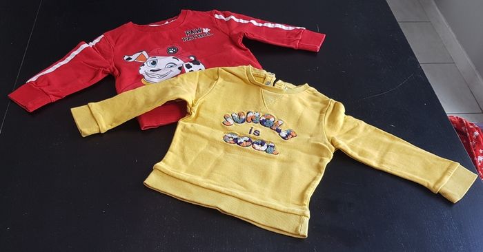 Lot de 2 sweatshirt garçon 3 ans - photo numéro 2