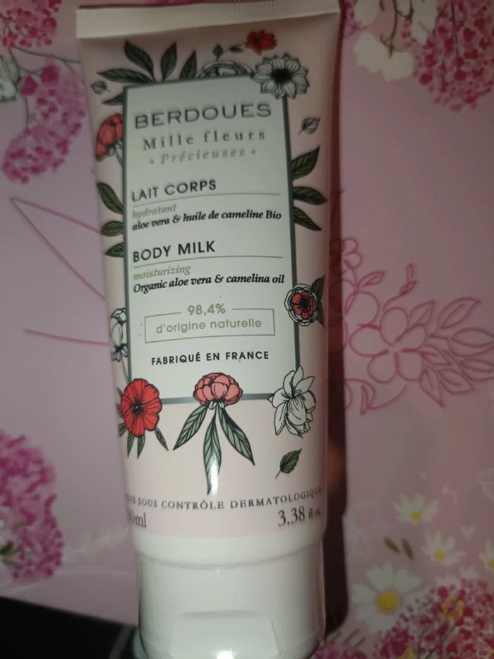 Berdoues lait corps