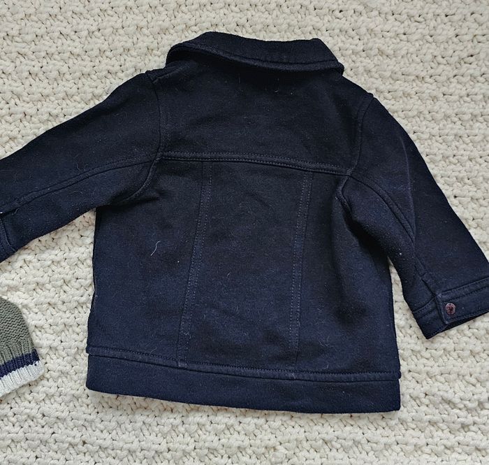 Gilet noir à zip - photo numéro 3