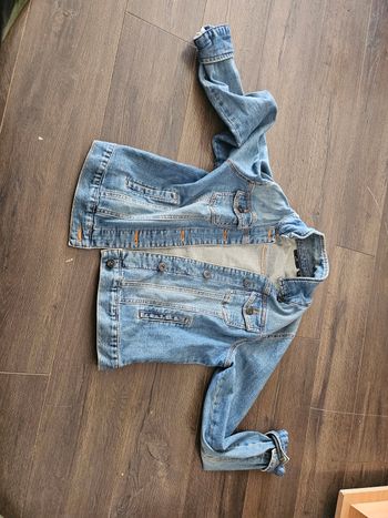 Veste jean manches longues