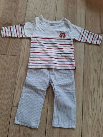 Ensemble 12 mois garçon