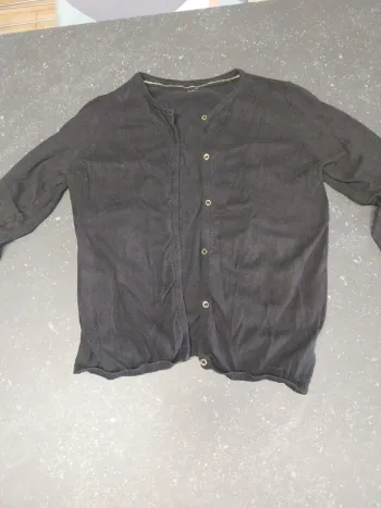 Gilet noir 12 ans kiabi