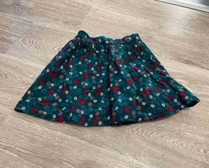 Jupe vert fille okaidi 6 ans
