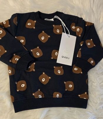 Neuf (non porté) 🏷😍💙superbe sweat 6mois garçon 💙😍