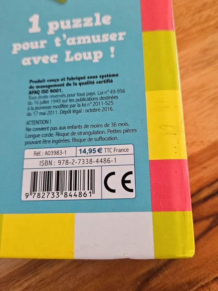 Ma mallette Loup Au Pays des Contes Auzou - photo numéro 3