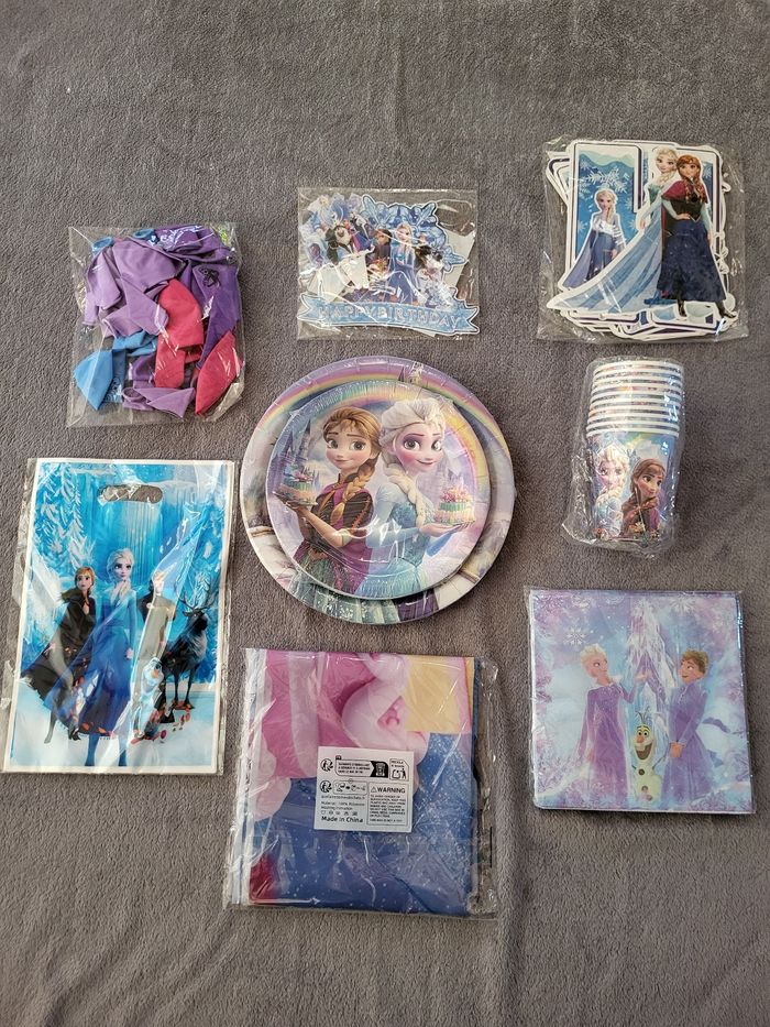 Decoration complète reine des neiges