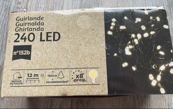 Guirlande électrique 12 mètres