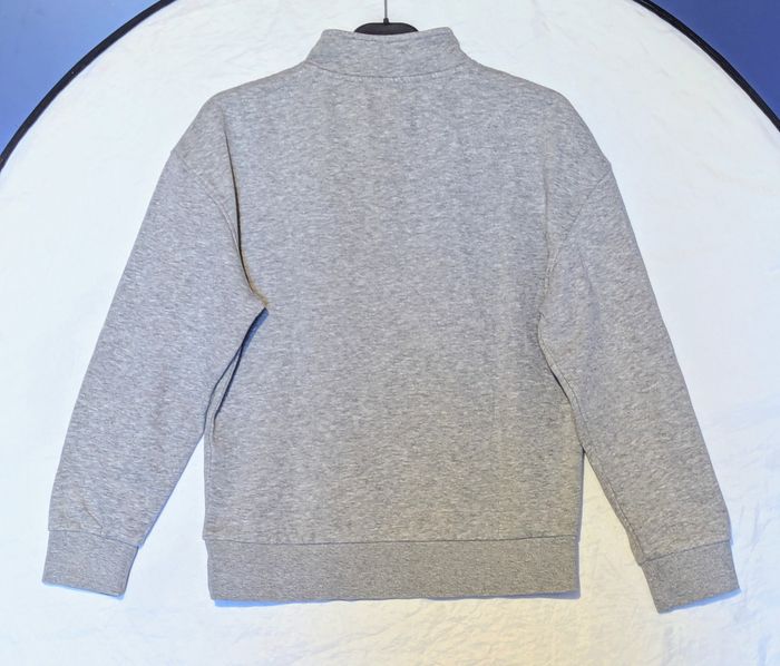 Sweat Kiabi Gris Grosse Ecriture Toronto Fermeture Eclair Col Vêtement Tendance Mode Adolescents - photo numéro 6