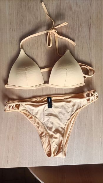 Maillot de bain jaune orangé taille S Undiz
