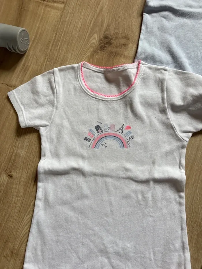 Lot maillots de corps et brassières fille 6 ans - photo numéro 5