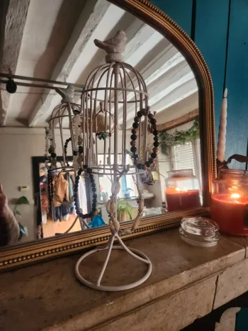 Porte bijou cage à oiseau maison du monde