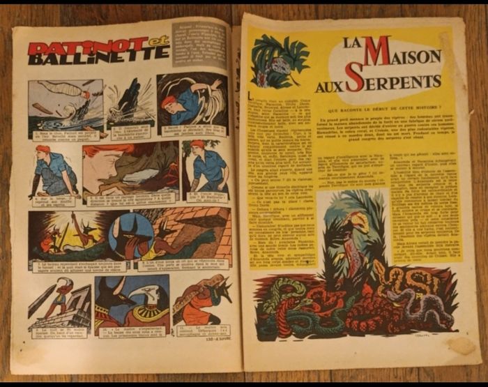 Ancien journal Francs jeux Filles N°200 1954 vintage - photo numéro 3