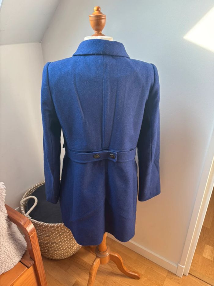 💙 sublime manteau en laine - cyrillus - Taille 44 - photo numéro 8