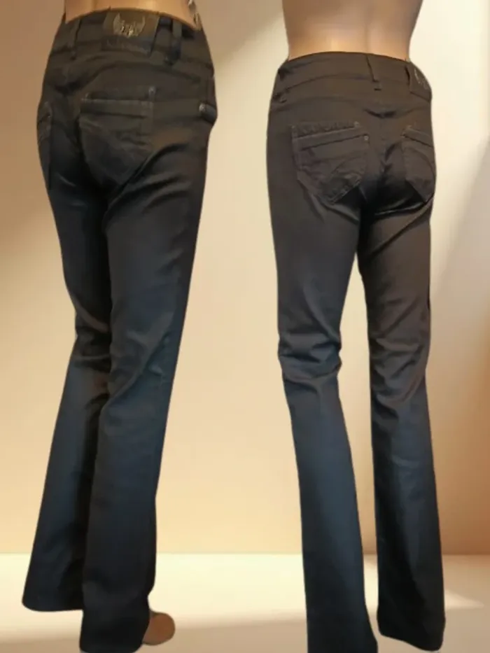 Jean Kaporal ,modéle slam ,coupe bootcut ,taille basse ,extensible - photo numéro 4