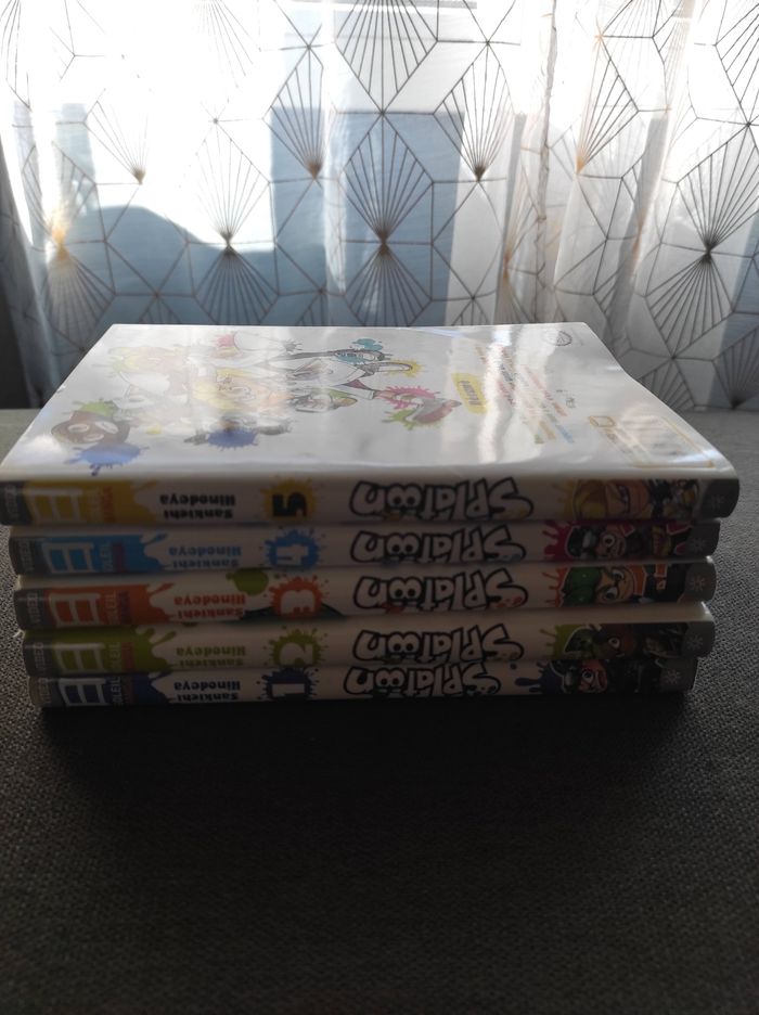 Lot de manga Splatoon tome 1 à 5 - photo numéro 3