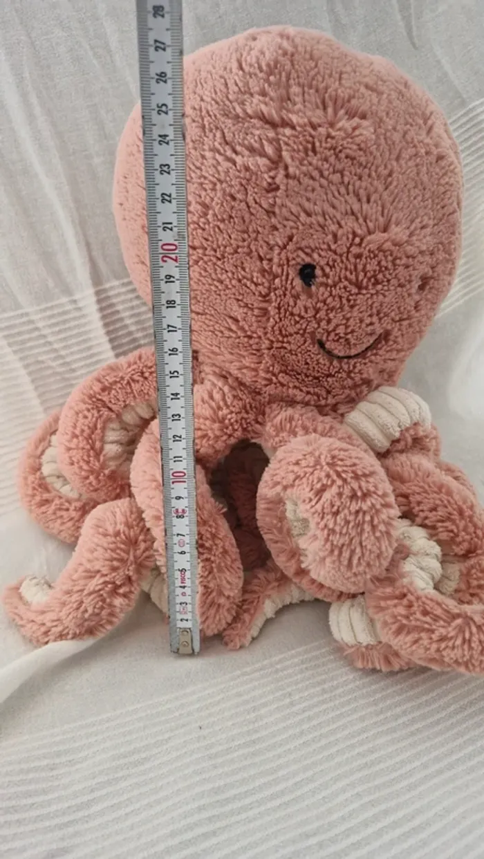 Pieuvre rose jellycat - photo numéro 11