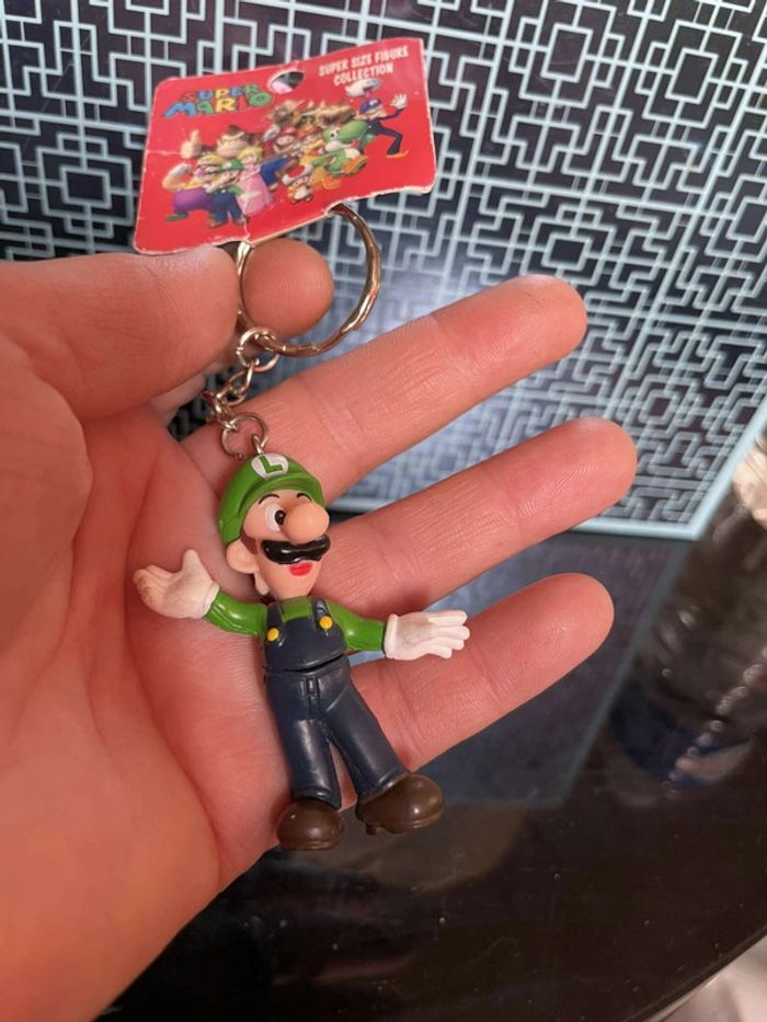 Figurine Porte-clés Sneakers Mario Bross Luigi License