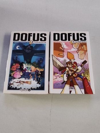 Lot manga Dofus tome 1 et 2