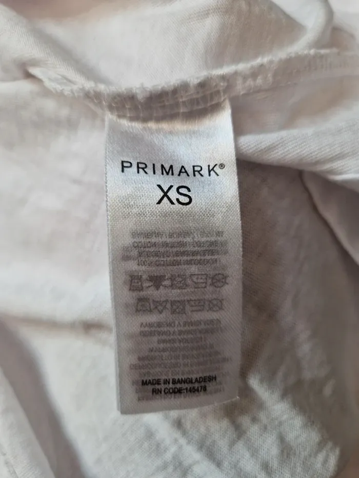 Tee-shirt neuf blanc Dragon Ball Primark XS - photo numéro 5