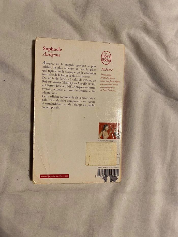 Livre Antigone - Sophocle - photo numéro 2