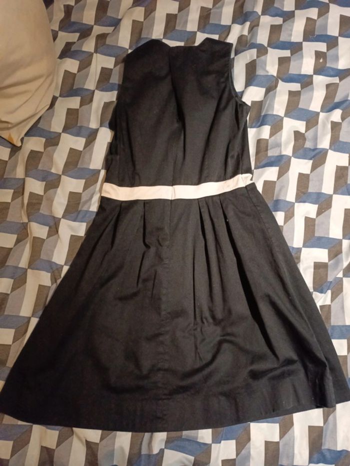 Robe noire ceintrée Camaieu - photo numéro 3