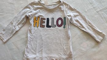 T-shirt manches longues gris