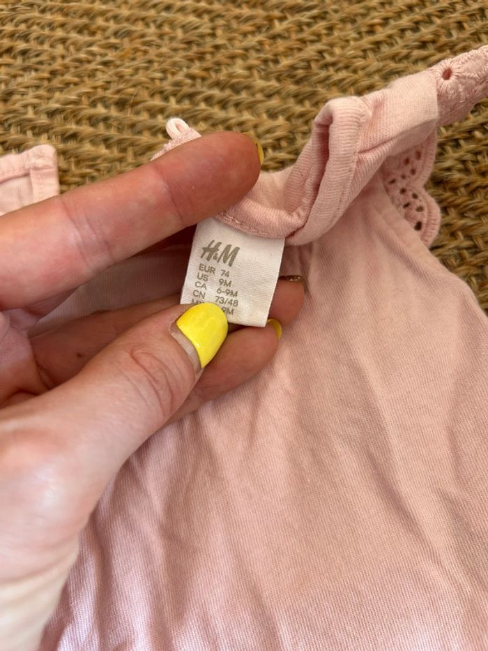 Ensemble H&M fille 9 mois - photo numéro 3